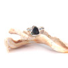 Abalone Purple Triangle Sleek Ring  - Size 9