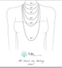 Necklace length options