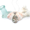 Abalone Swirl Bail Necklace