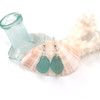Aqua Allure Sea Glass Simply Drilled Earrings