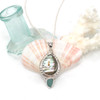 Aqua Abalone Ocean Ambience Necklace