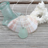 Seafoam Sea Glass Simply Organic Necklace