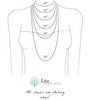 Necklace chain length options