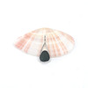 Olive Sea Glass Lunar Drop Charm