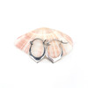 Sterling Silver Pointed Hoop Earrings