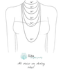 Necklace chain length options