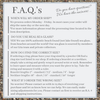 Frequently asked questions and Direct Gift Shipping 