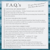 Frequently asked questions (FAQs) about sea glass and shipping