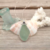 Insta Sale Seafoam Diamond Sea Glass Stonehenge Necklace - MM