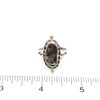 Abalone Oval Ocean Ambience Ring - Size 9
