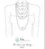 Necklace chain length options