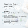 jewelry care