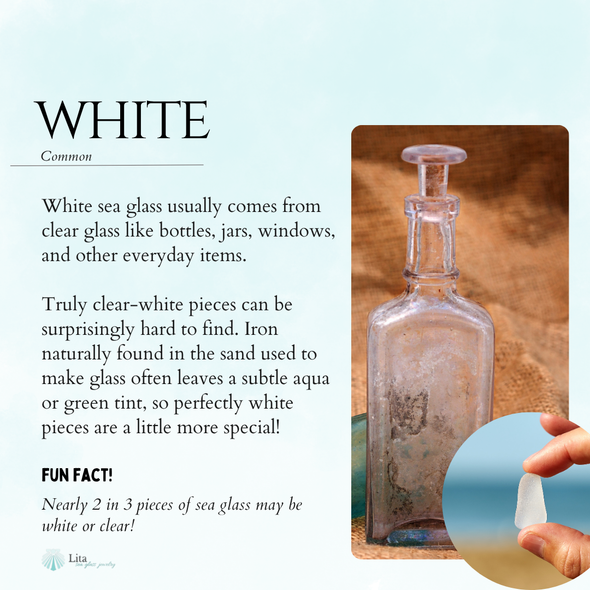 white sea glass information