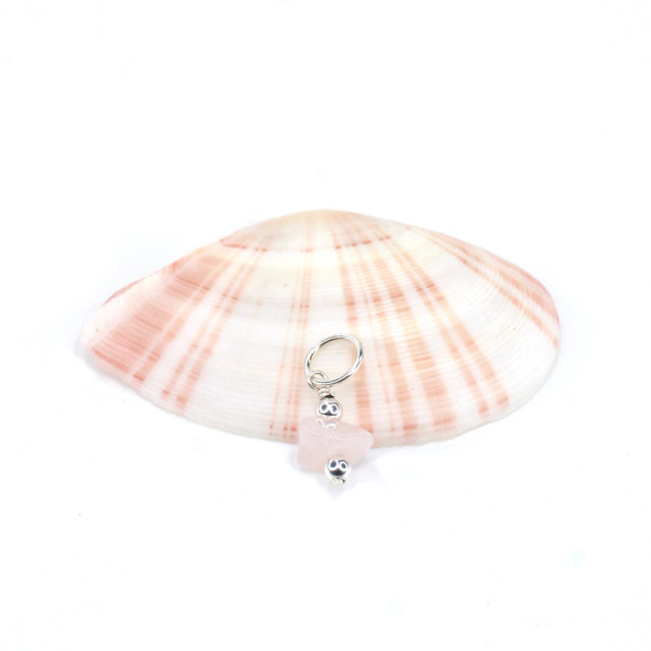 Rose Quartz Gemstone Charm
