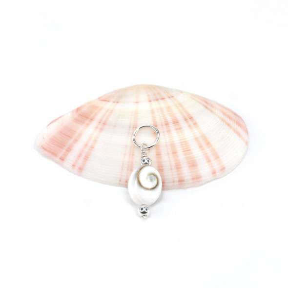 Shiva Shell Charm