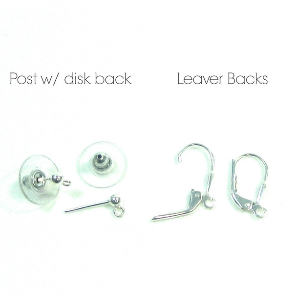 Earring back options