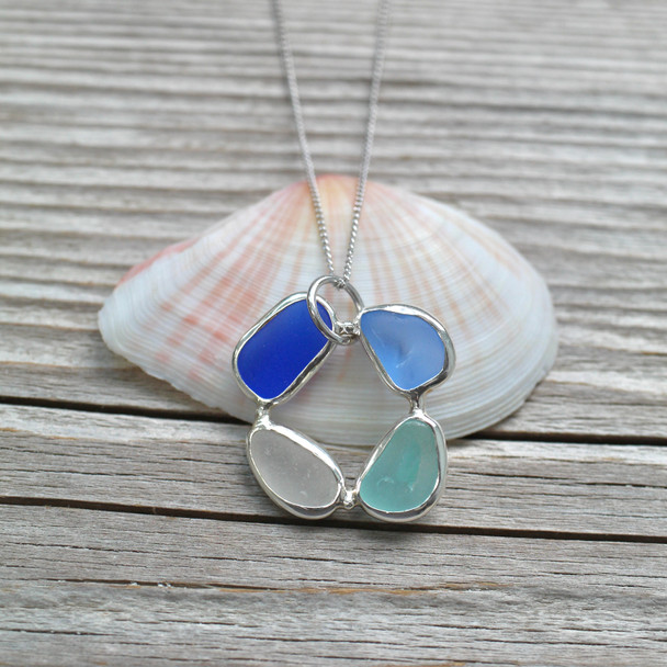 New Beginnings Sea Glass Necklace