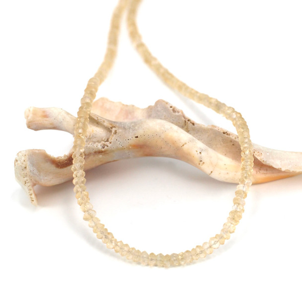 Citrine Beaded Gemstone Necklace