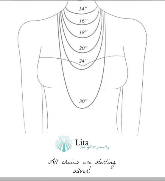 Necklace chain length options
