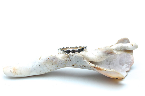 Insta Sale Dot Sterling Silver Ring - MM
