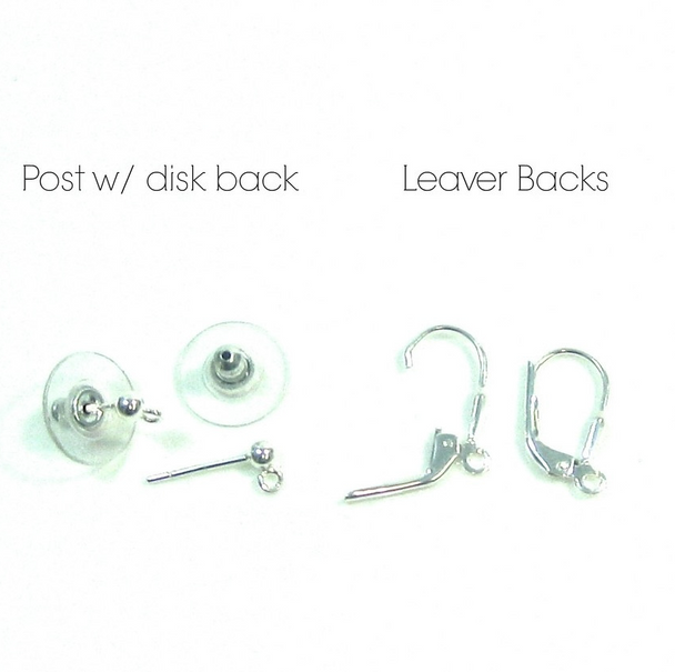 Earring back options