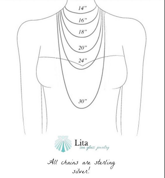 Necklace chain length options