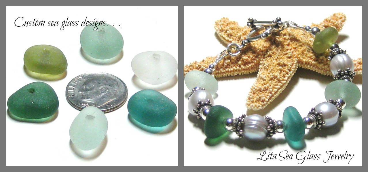 Custom Jewelry Made Using Your Seaglass – Shore & Pacific