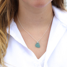 Organic Sea Glass Necklace 