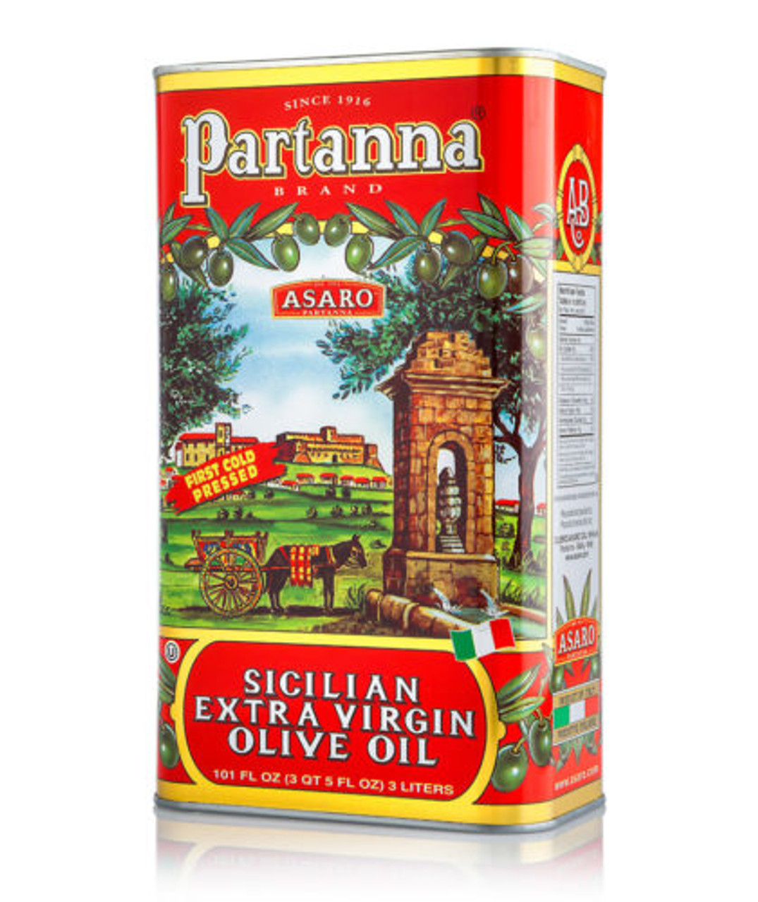 Asaro Sicilian Lemon Extra Virgin Olive Oil, 8.5 fl oz – Assenti's Pasta