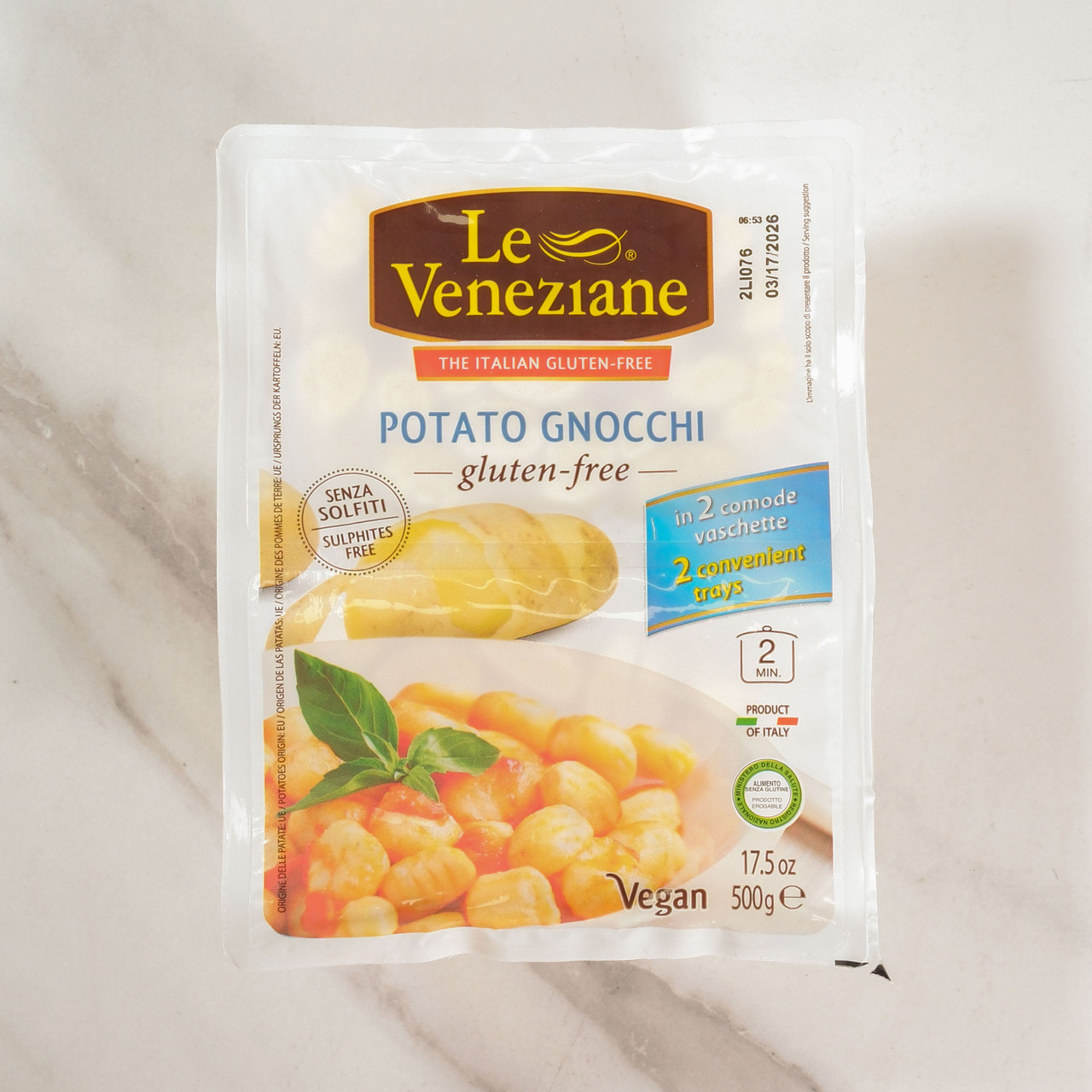 Le Veneziane Potato Gnocchi - Gluten Free - IBFoods.com