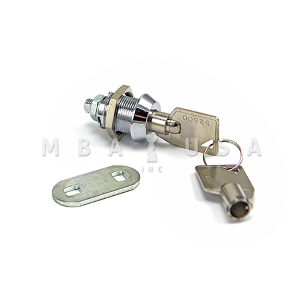 High Security Tubular Lock & Key Set (No Cam)