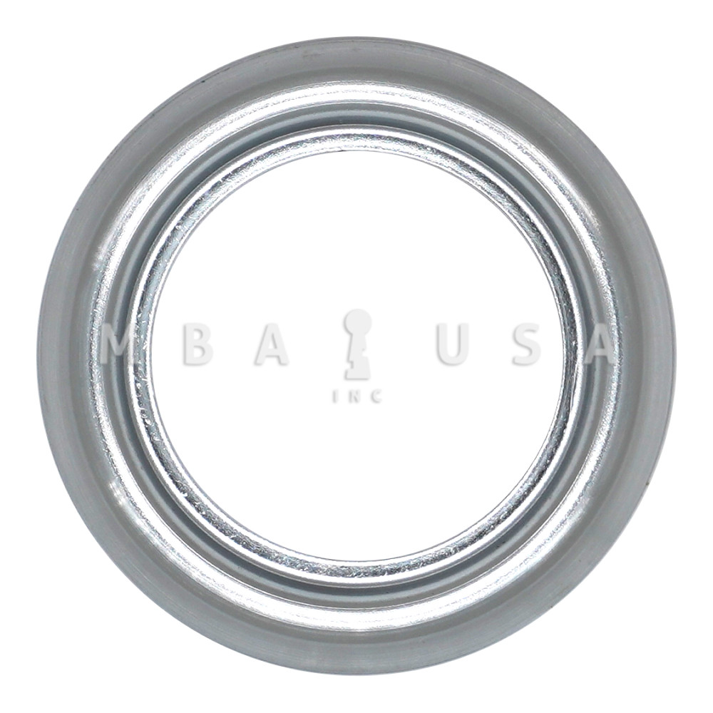 Trim Ring for Ilco Rim Cylinders, Satin Chrome Finish - MBA USA, Inc.