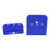 MBA Lock Stand, Blue, Blank Face