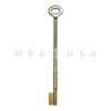 CAWI Steel/Nickel Silver Single Bitted Blank For 1839 Lock 180MM