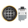 ESL10 Deadbolt Lock & Brass Lighted Keypad Pkg