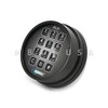 ESL20 Spring Bolt Lock & Black Lighted Keypad Pkg