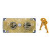 LEF 7750 Double Big Nose, Brass , No Guard Key