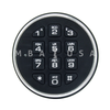 LA GARD 2-Battery Keypad, Satin Chrome, Keypad Only