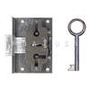 HALF MORTISE DEADLOCK 30MM