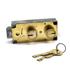 Double Big Nose, Double Fixed, 1/2", 908 G-Key, Brass