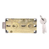 Double Little Nose, Double Fixed, 1/2", #4 G-Key, Brass