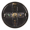 S&G 2-BATTERY KEYPAD - BRIGHT BRASS