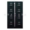 FILE BAR - 4 DRAWER CHROME