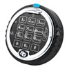 S&G ROTATING KEYPAD, LIGHTED, CHROME RING