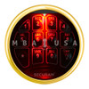 SafeLogic Top-Lit Keypad, Brass SafeLogic Top-Lit Keypad, Brass