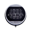 1-BATTERY KEYPAD, SATIN CHROME