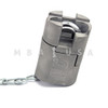 HIGH SECURITY PADLOCK, COMMERCIAL KEYWAY