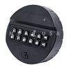 Pulse ABS, Keypad, Rubber Membrane, Black, Molex