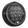 S&G Titan Direct Drive (Dead Bolt) Lock Package w/ Rotating Lighted Keypad, Black Platinum