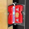 Fativan Fold-up Door Stop w/ Magnets - Red